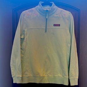 Vineyard Vines quarter zip sweatshirt; size medium